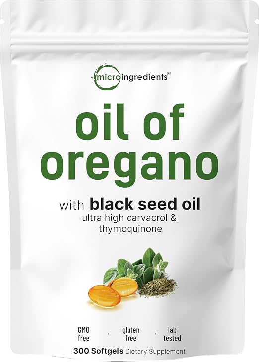 Micro Ingredients Oil of Oregano Softgels
